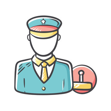 recommend clip art: valet service icon, valet service vector illustration-simple illustration of valet service, perfect for valet service logos and icons