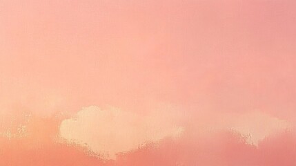 Fototapeta premium Pale pink, diffused sky, soft pastel colors.