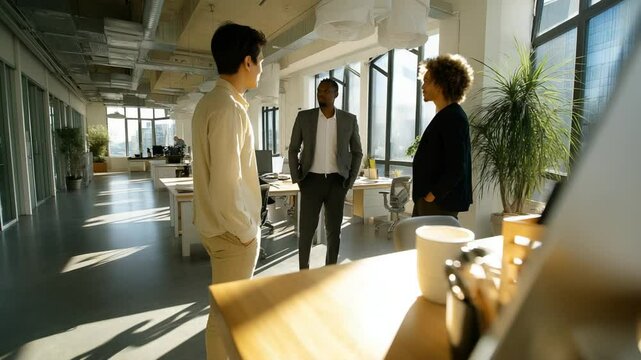 Office Environment Promoting Collaboration and Innovation in Society