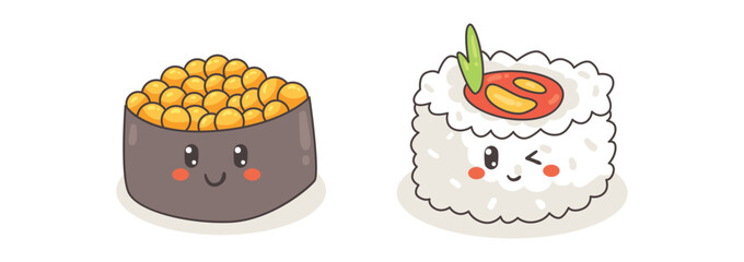 Set Sushi Cute