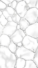 Fototapeta premium White foamy bubbles seamless texture