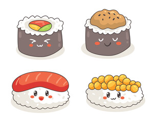Set Sushi Cute