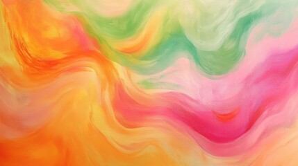 Obraz premium Abstract Colorful Swirls in Soft Pastel Hues for Modern Decoration