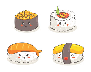 Set Sushi Cute