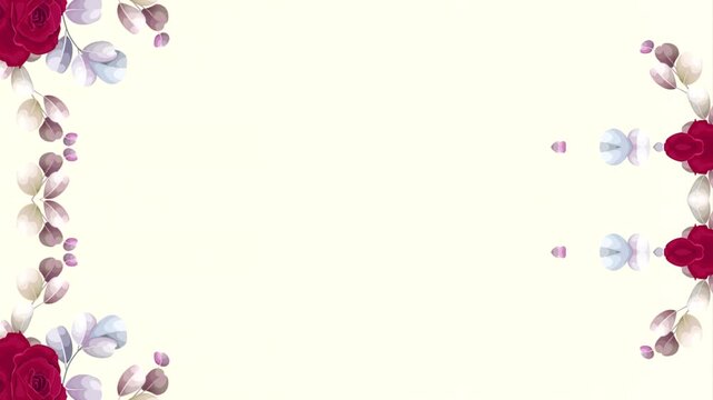 Elegant Floral Border Design