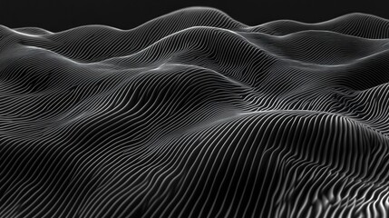 Naklejka premium Abstract wavelike surface