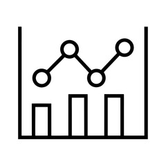 Chart Diagram Icon Vector