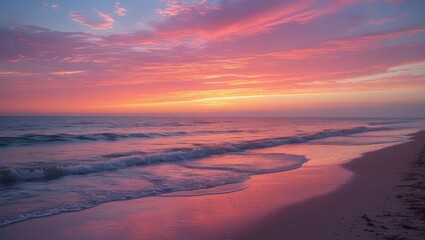 vanilla sky sunset sea beach