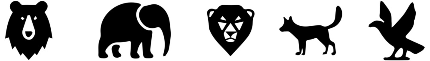 Vector Illustration Of A Black Silhouette