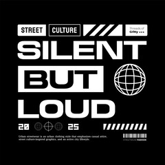 Urban Style Design Aesthetic, Casual Fashion Streetwear, Graffiti Slogan Typography. for screen printing t-shirts, jackets and stickers.	