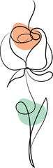 Hand-drawn vector art: a floral knitting pattern with yarn and needles, a beautiful design