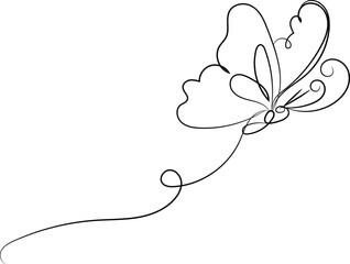 Abstract pink floral vector design with butterflies and spring flowers illustration