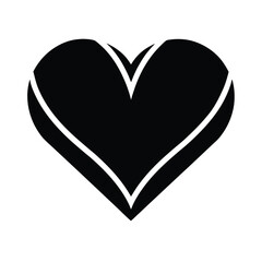 Heart Like Icon Vector Illustration