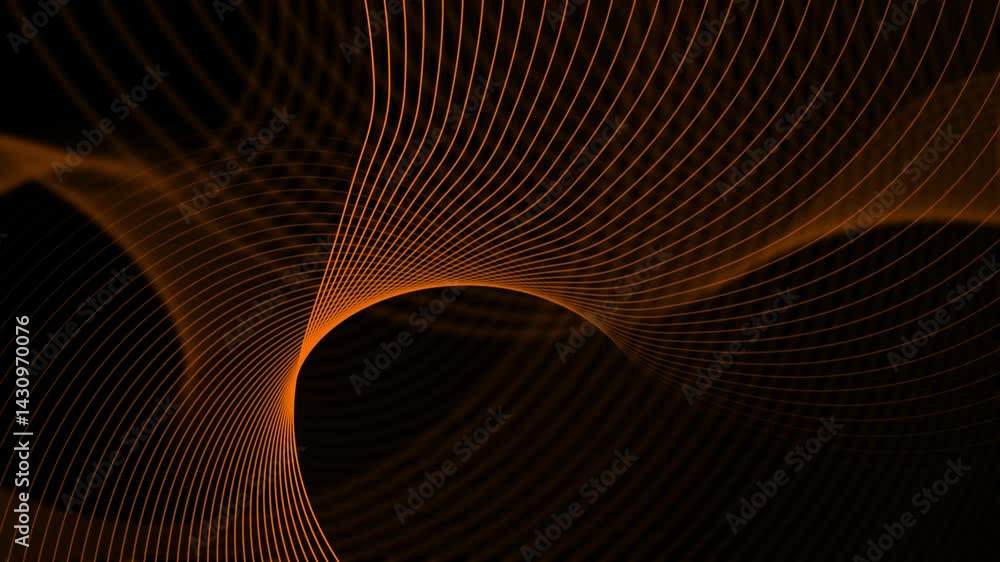 Poster rainbow colorful swirl line movement. colorful pattern wavy line motion background.