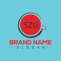 Creative logo design with abstract shape
