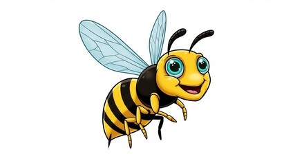 Cartoon bee illustration
