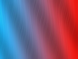 An abstract background with a smooth, wavy pattern that transitions between cool light blue and warm, vibrant red tones.
