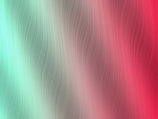 abstract background with a soft, wavy pattern transitioning smoothly between  pale mint green, gray, and rose-pink shades.