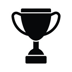 trophy cup icon vector illustration