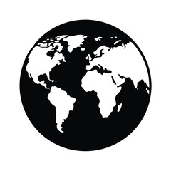 world map icon vector illustration