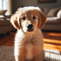 Adorable Golden Retriever Puppy