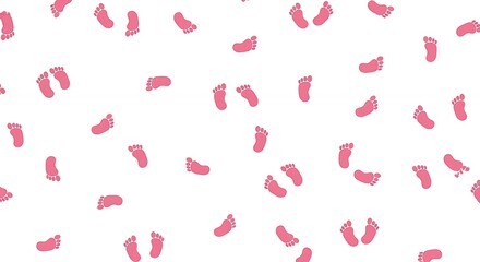 Pink sock pattern background design
