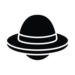 safari hat icon vector illustration