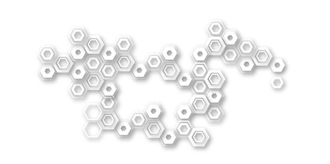 Abstract background with lines . Geometric seamless texture white abstract background with hexagons.
Background with hexagons . Futuristic honeycomb hexagon white background. 
