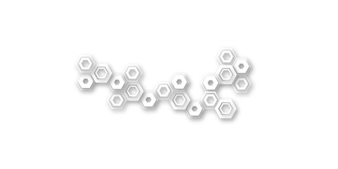 Abstract background with lines . Geometric seamless texture white abstract background with hexagons.
Background with hexagons . Futuristic honeycomb hexagon white background. 
