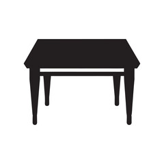 Classic Wooden Table Top View