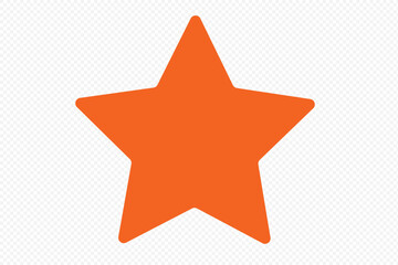 Obraz premium star vector logo. alone star. 