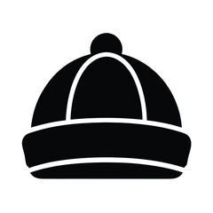 beanie hat icon vector illustration