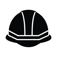 hard hat icon vector illustration