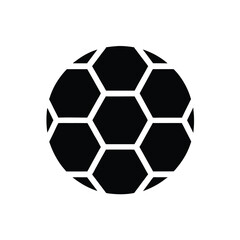 Football Silhouette vector icon Art & Illustration
