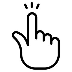 Cucking hand icon in vector illustration
