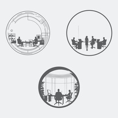 silhouette of a city