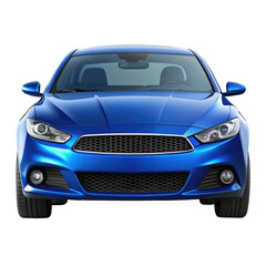 Naklejka premium Blue car