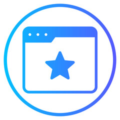 star gradient icon