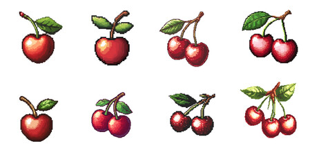 Pixel Art of Cherry