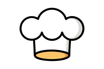 chef hat icon vector illustration