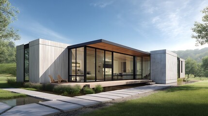 Obraz premium Modern House Exterior (7)