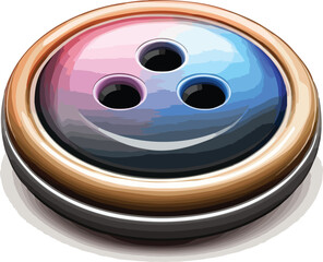 button vector art