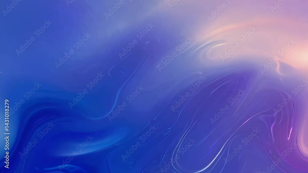 Poster enchanted dusk: azure and lavender gradient abstract backdrop for creative projects