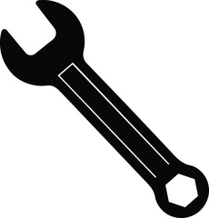 wrench vector illustration