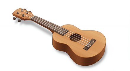 Light brown ukulele musical instrument hobbyist gift