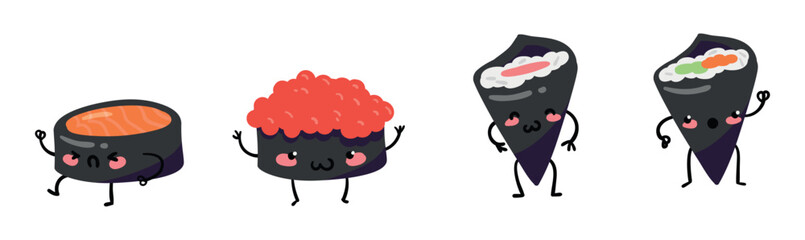 Set Sushi Cute