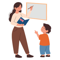 English Teacher Student