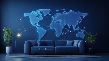 Global Network Living Room