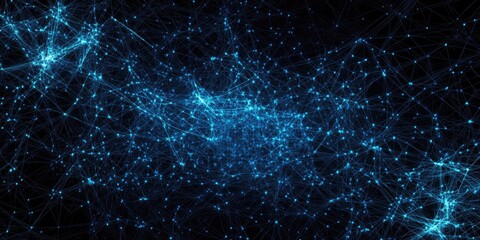 Naklejka premium Abstract Network of Connections