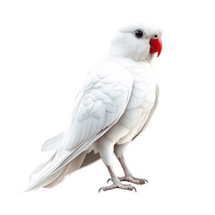 White parrot profile